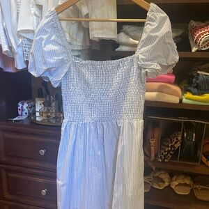 Jcrew puff sleeve dress